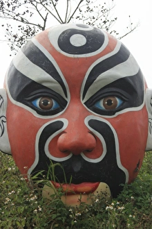 Chinese opera mask, Chiayi, Taiwan