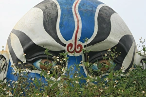 Chinese opera mask, Chiayi, Taiwan