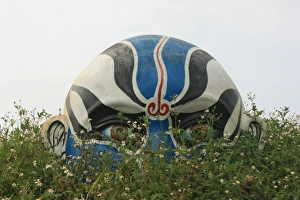 Chinese opera mask, Chiayi, Taiwan