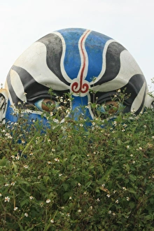 Chinese opera mask, Chiayi, Taiwan