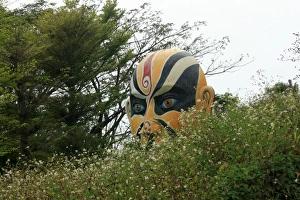 Chinese opera mask, Chiayi, Taiwan