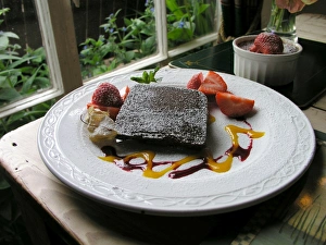 Confectionery Prints: Chocolate dessert