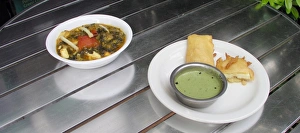 Plated food