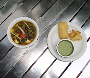 Plated food