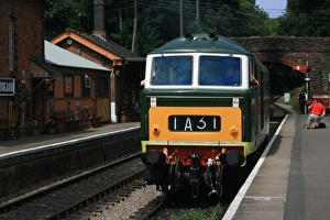 Diesel at Bishops Lydeard, Somerset