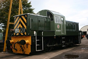 Diesel at Williton station, Somerset