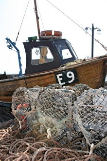 Fishing boat, Sidmouth, Devon, UK