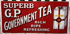 Teas Welcome sign