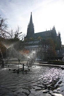 Great Illuminator Tinguely fountain Great Illuminator Tinguely fountain