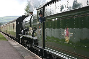 Transport Prints: King Edward 1 arriving at Washford, Somerset