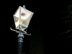 Lamp post at St Mary church, Bishops Lydeard, Somerset Lamp post at St Mary church, Bishops Lydeard, Somerset