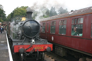Bishops Lydeard station, West Somerset Railway, UK