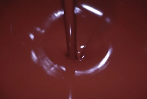 Cocoa Prints: Melted chocolate