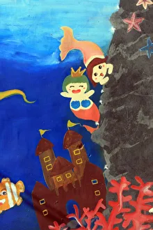 Mermaids by the castle