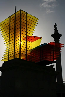 Model for a Hotel, Thomas Schuttes sculpture on the Forth Plinth, Trafalgar Square Model for a Hotel, Thomas Schuttes sculpture on the Forth Plinth, Trafalgar Square