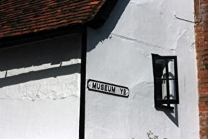 Europe Prints: Museum Yard, Saffron Walden, Essex, UK