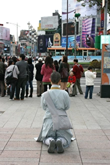 Asia Prints: Praying in Taipei, Ximen, Taipei City, Taiwan