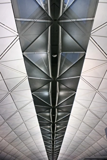 Asia Prints: Roof at Hong Kong International Airport