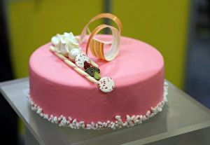 Chocolate cake at the Taipei Bakery Show 2014