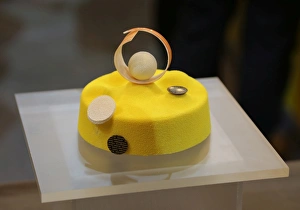 Chocolate cake at the Taipei Bakery Show 2014
