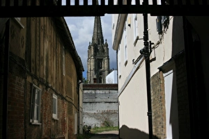 Europe Prints: St Marys church, Saffron Walden, Essex, UK
