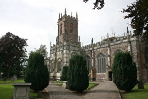 Devon Prints: St Peter, Tiverton, Devon