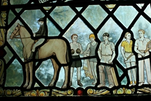 Stained glass window at St Peter and St Paul, Great Missenden Stained glass window at St Peter and St Paul, Great Missenden