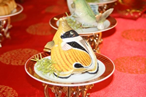 Plated food