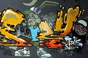 Taiwanese graffiti, Taipei, Taiwan