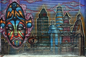 Taiwanese graffiti, Taipei, Taiwan
