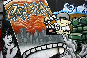 Taiwanese graffiti, Taipei, Taiwan