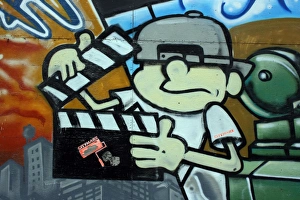 Taiwanese graffiti, Taipei, Taiwan