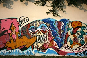 Taiwanese graffiti, Taipei, Taiwan