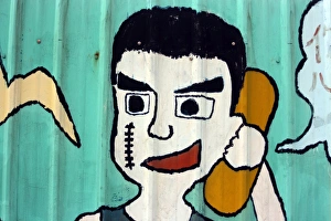 Taiwanese graffiti, Taipei, Taiwan