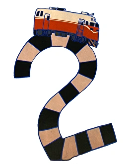 Transport Prints: Train on 2