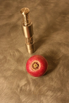 Vege Table Prints: Turnip and pepper mill