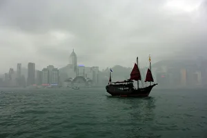 View from Kowloon towards Wan Chai, Hong Kong