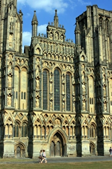 Somerset Prints: Wells Cathedral, Wells, Somerset, UK