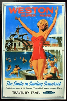Poster Prints: Weston super mare poster