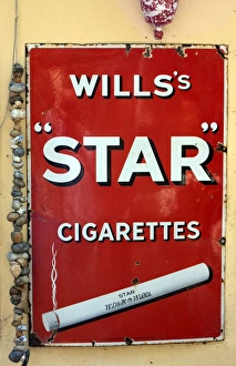 Poster Prints: Wills star cigarettes