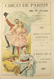 Poster design for Circo de Parish
